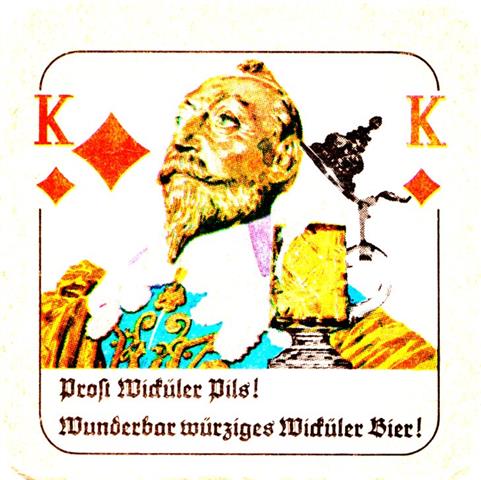 wuppertal w-nw wick karten 8a (quad185-karo könig)